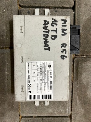 Mini r55 r56 r57 r60 модуль блок управления замок 3451733 фото №1