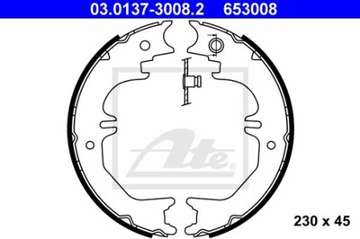 ATE APKABOS TOYOTA LAND CRUISER 100 98-08 03.0137- 