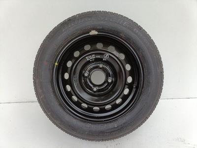 NISSAN ALMERA N16 RUEDA DE RECAMBIO ZAPAS 185/65 R16 4X114.3 40300-2F815  