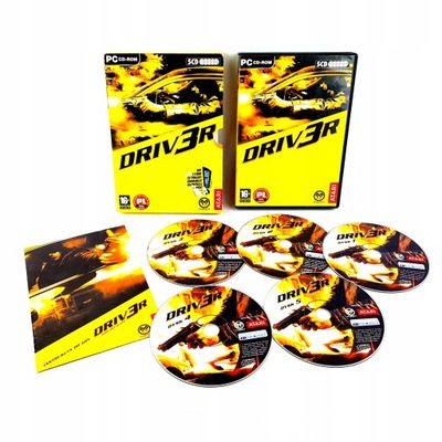 DRIVER 3 DRIV3R III PC POLSKIE WYDANIE PREMIEROWE PL