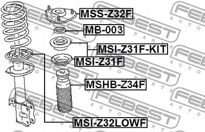 PROTECTION FRONT SHOCK ABSORBER  