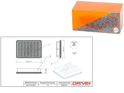 FILTRO AIRE HYUNDAI 2.5D 11- H-1 TR AVEL DRIVE+  