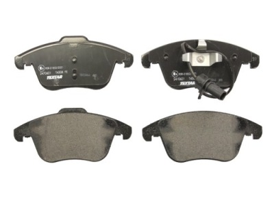 Textar 2470601 набір гальмівних колодок гальмівних фото №1