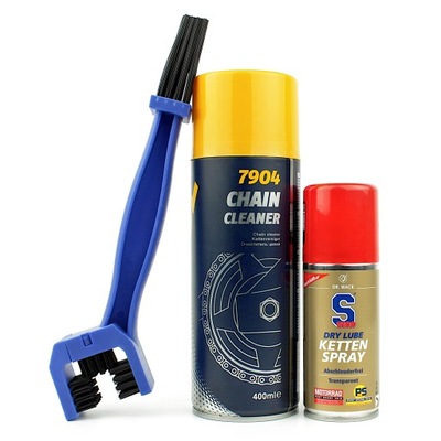 GIFT FOR MOTOCYKLISTY SMAR CLEANING CHAIN WIPER BLADE S100 DRY LUBE  