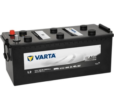 BATERÍA 155AH 900A BLACK L2 VARTA 513X223X223  