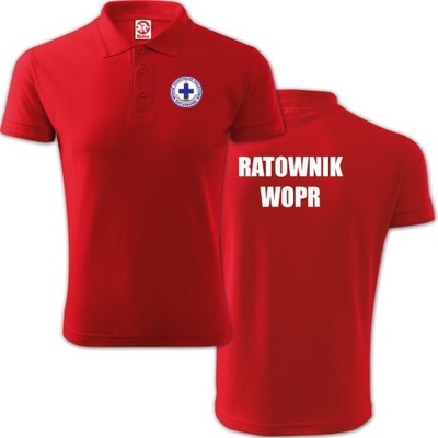 Koszulka Polo polówka RATOWNIK WOPR koszulki