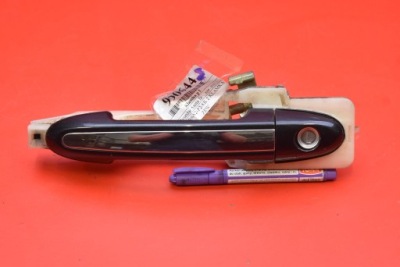 Ручка левая перед передняя 2z хром hyundai santa fe 2 ii 06-10 фото №1