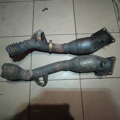 Катализатор фланец даунпайп труба audi a6 c5 2.7 bt фото №1