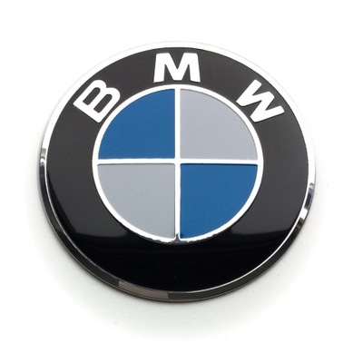 4 ШТУКИ 75MM МЕТАЛ ЭМБЛЕМА НАКЛЕЙКИ BMW ЛОГОТИП