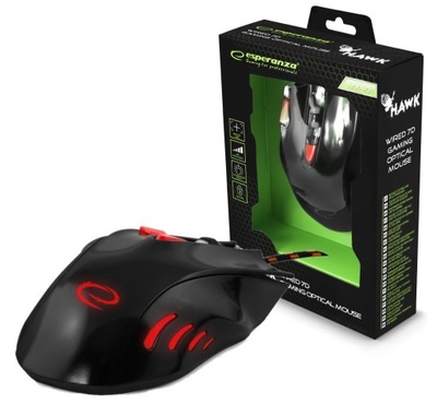 MYSZ MYSZKA DLA GRACZY GAMINGOWA LED ESPERANZA