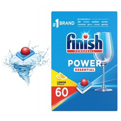 Tabletki do zmywarki FINISH Powerball ALL-IN-1 Essential 60 szt.