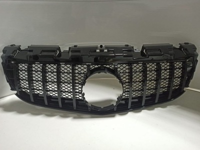 Решётка радиатора решётка радиатора mercedes slk r172 стиль gt panamerikana фото №1