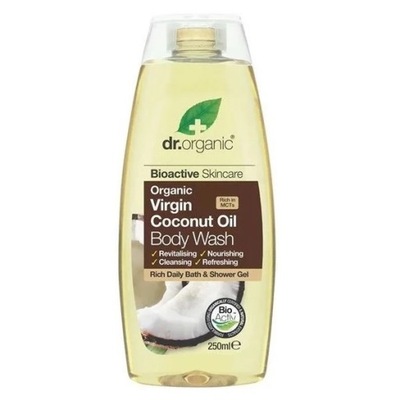 Dr.Organic Virgin Coconut Oil Rewitalizujący żel do kąpieli i pod prysznic