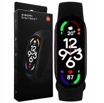 HIT! SMARTWATCH XIAOMI MI BAND 7 CZARNY