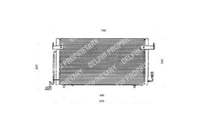 CONDENSADOR DELPHI 6455V8 96364764 963647658O 6455W4  