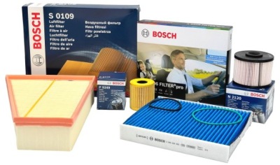 Bosch набор фильтров ford s-max galaxy 06-15 2,0l duratorq cr tc - dw10c фото №1