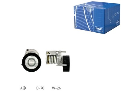Skf ролик натяжителя audi a2 1.4 8z0 фото №1
