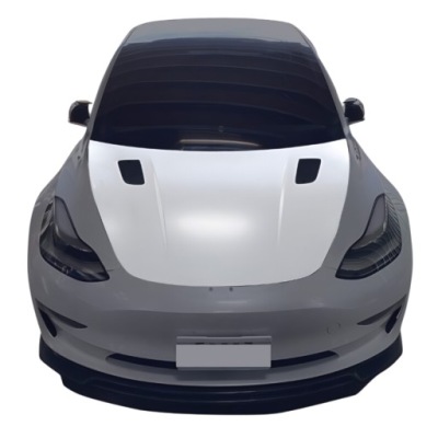 Капот к tesla model 3 5yj3 2017 - фото №1