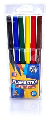 Flamastry 6 kol, Astra