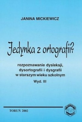 Jedynka z ortografii