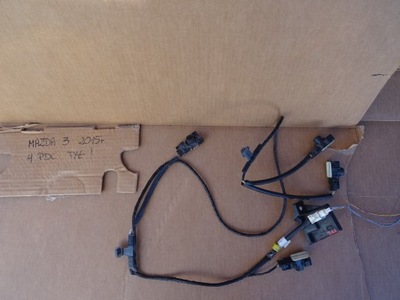 Mazda 3 электропроводка задняя 4 pdc 2015r фото №1