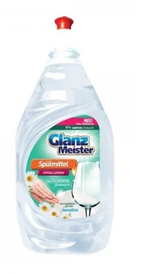 GlanzMeister płyn do mycia naczyń Sensitive 1,2 L