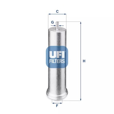 UFI 31.851.00 FILTRAS DEGALŲ 