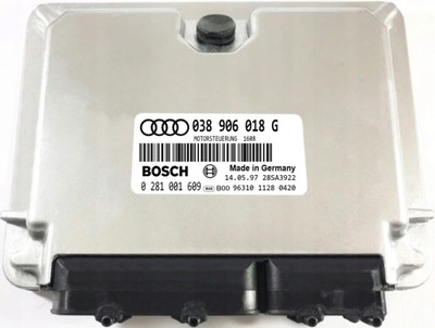 КОМП'ЮТЕР AUDI 1.9 038906018G 0281001609 IMMO OFF