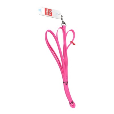 Smycz dla psa WAUDOG Waterproof roz. S Różowa