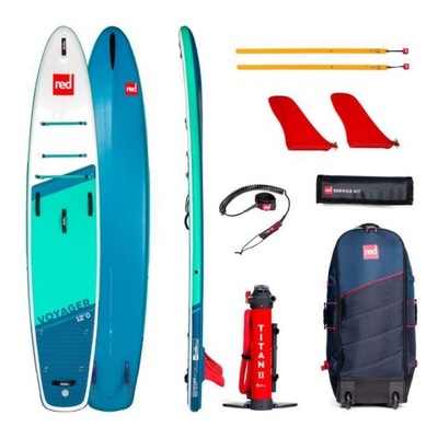 Deska SUP Red Paddle Co Voyager 12'0" zielona