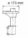 АМОРТИЗАТОР ЗАД ЛЕВЫЙ KYB 332095