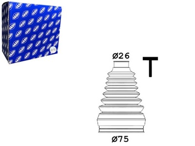 Захист шарнір внутрішнього mercedes a w169 b sports tourer w245 фото №1