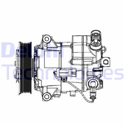 DELPHI TSP0155948 КОМПРЕСОР, КОНДИЦІОНЕР