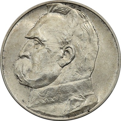 II RP, 10 złotych, 1935, Piłsudski, NGC MS 62