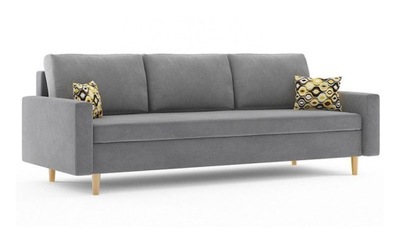 ELEGANCKA KANAPA W STYLU SKANDYNAWSKIM sofa kanapa rozkładana wersalka