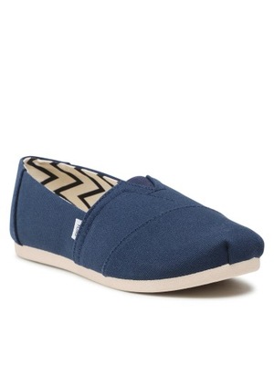 Toms Półbuty Alpargata 10017712 Navy