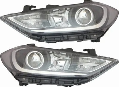 Фары лампы hyundai elantra '15- kpl depo фото №1