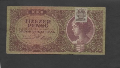 BANKNOT WĘGRY -- 10000 pengo -- 1945 rok