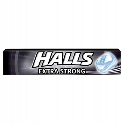 Drops Halls 33.5g Extra strong MONDELEZ (czarny)*20szt