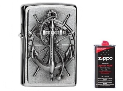 ŻEGLARSKA zippo NAUTIC zapalniczka BENZYNA gratis