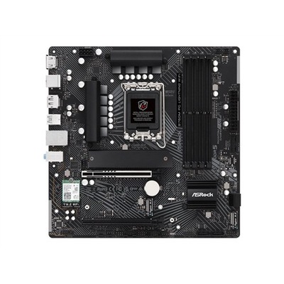 ASRock B760M PG LIGHTNING WIFI Intel LGA1700 DDR5 M.2 4xSATA. MoBo z Wi-Fi,