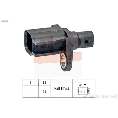 SENSOR VELOCIDAD REVERSIBLE RUEDAS EPS 1.960.186  