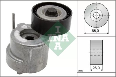Schaeffler ina 534 0404 10 натягувач ремінь клиновий багаторучейковий фото №1
