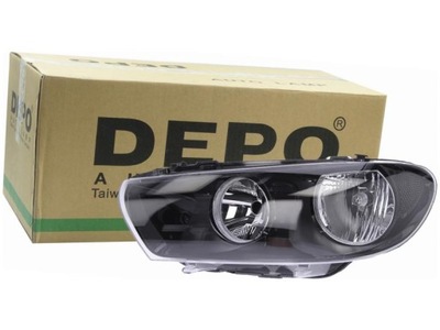 Лампа фара лівий vw scirocco iii mk3 08-17 фото №1