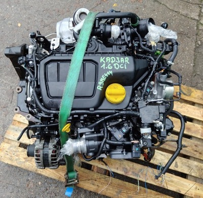 Renault kadjar 1.6 dci 15r двигатель kompletny r9me414 фото №1