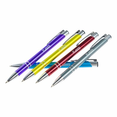 Długopis z grawerem Cosmo logo 100 szt. długopisy