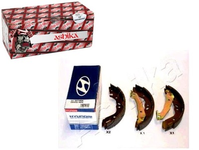 Ashika тормозные колодки тормозные hyundai accent i фото №1
