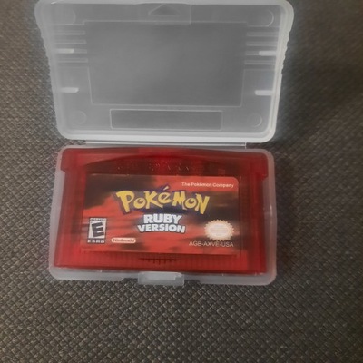 Gra Pokemon Ruby Nintendo Game Boy Advance