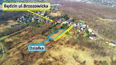 Działka, Będzin, Będzin, 630 m²