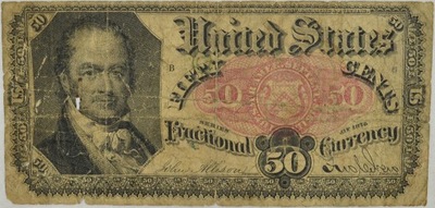 22.fu.USA, 50 Centów 1875 rzadki, St.3/4+
